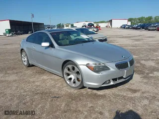 2007 BMW 6 Series 650i with VIN WBAEH13567CR51675, listed as a IAAI auction lot 41835757 with 111,565 mi miles. Bid and sale history available at carsss.com. Image 1.