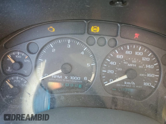 2002 Chevrolet S-10 LS with VIN 1GCCT19W428192836, listed as a Copart auction lot 52183955 with 119,300 mi miles and Salvage Title. Bid and sale history available at carsss.com. Image 9.