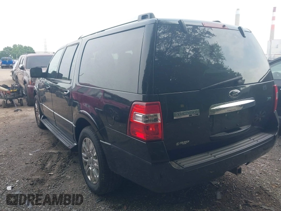 2013 Ford Expedition Max Limited with VIN 1FMJK2A56DEF63384, listed as a IAAI auction lot 42436749 with 159,589 mi miles and . Bid and sale history available at DreamBid. Image 3.
