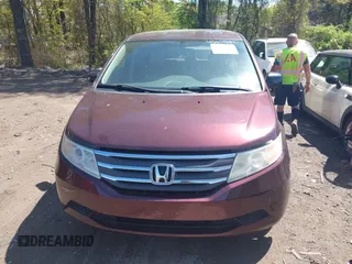 2011 Honda Odyssey EX-L with VIN 5FNRL5H69BB093996, listed as a IAAI auction lot 42151381 with 88,531 mi miles and . Bid and sale history available at carsss.com. Image 12.