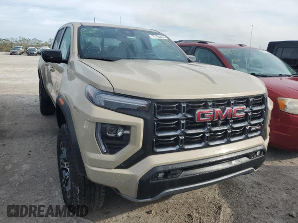 2023 GMC Canyon 4WD AT4 with VIN 1GTP6DEK3P1151112, listed as a Copart auction lot 77150454 with 5,573 mi miles and Non Repairable. Bid and sale history available at carsss.com. Image 5.