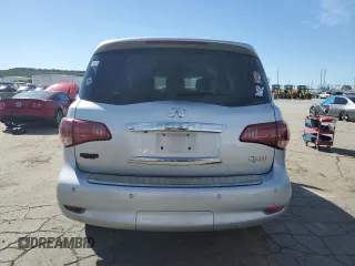 2014 Infiniti QX80 with VIN JN8AZ2NC1E9352813, listed as a Copart auction lot 73162984 with 185,154 mi miles and Salvage Title. Bid and sale history available at carsss.com. Image 6.