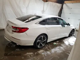 2019 Honda Accord Sport with VIN 1HGCV1F33KA112831, listed as a Copart auction lot 87912415 with 39,675 mi miles and Salvage Title. Bid and sale history available at DreamBid. Image 3.