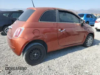 2013 FIAT 500 Pop with VIN 3C3CFFAR5DT698159, listed as a Copart auction lot 62331005 with 122,875 mi miles and Clean title. Bid and sale history available at DreamBid. Image 3.
