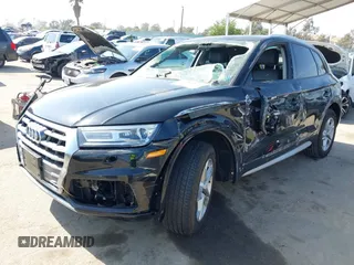 2018 Audi Q5 Premium with VIN WA1ANAFY7J2232619, listed as a IAAI auction lot 42087878 with 39,535 mi miles and . Bid and sale history available at DreamBid. Image 2.
