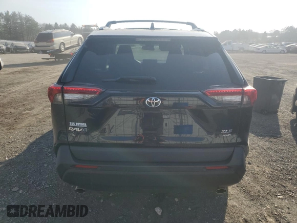 2021 Toyota RAV4 XLE with VIN 2T3P1RFV1MC200455, listed as a Copart auction lot 49230535 with 52,119 mi miles and Salvage Title. Bid and sale history available at carsss.com. Image 6.