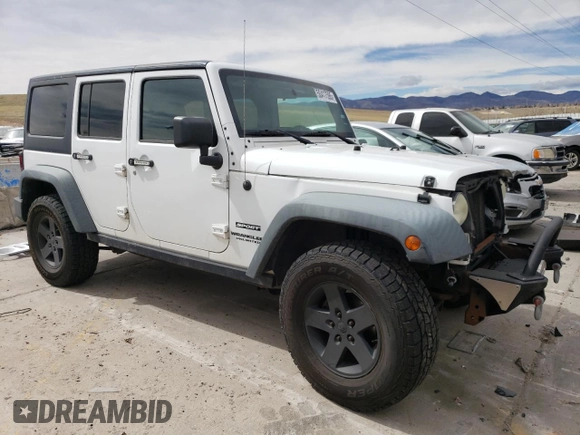 2011 Jeep Wrangler Unlimited Sport with VIN 1J4BA3H13BL637724, listed as a Copart auction lot 50417595 with 145,498 mi miles and Salvage Title. Bid and sale history available at carsss.com. Image 4.