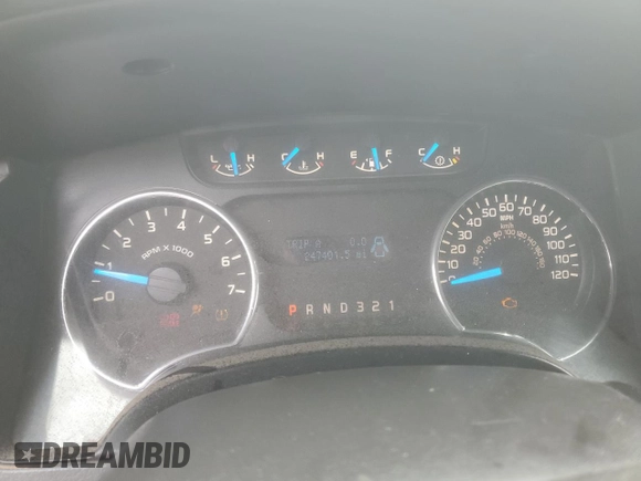2014 Ford F-150 XL with VIN 1FTFW1EF6EFA47209, listed as a Copart auction lot 51670045 with 247,401 mi miles and Salvage Title. Bid and sale history available at carsss.com. Image 9.