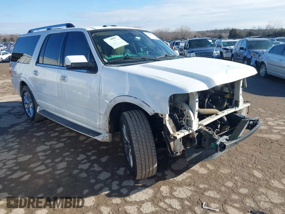 2016 Ford Expedition Max Limited с VIN 1FMJK1KT7GEF27943, выставлен на аукционе IAAI как лот 41469737 с пробегом 183 229 миль миль и . История ставок и продаж доступна на DreamBid. Изображение 1.