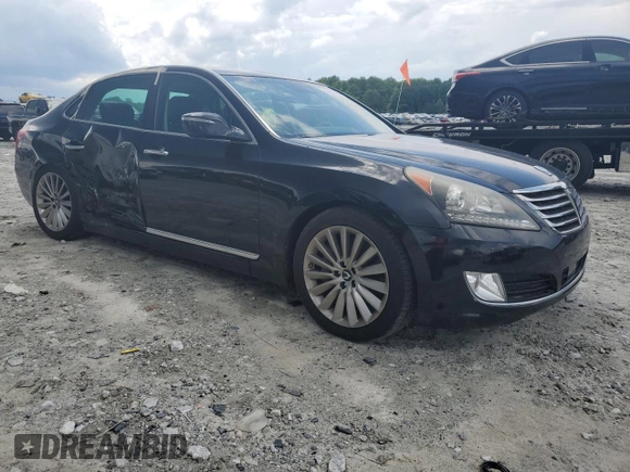 2015 Hyundai Equus Signature z VIN KMHGH4JH6FU098564, wystawiony jako Copart lot #60137525 z przebiegiem 130 144 mil mil oraz Szkoda całkowita • Salvage title. Historia ofert i sprzedaży dostępna na DreamBid. Obrazek 4.