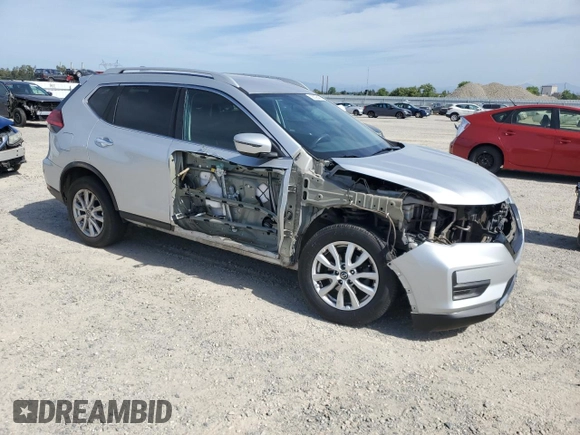 2017 Nissan Rogue SV with VIN 5N1AT2MV2HC853177, listed as a Copart auction lot 59029545 with 117,816 mi miles and Salvage title. Bid and sale history available at DreamBid. Image 4.