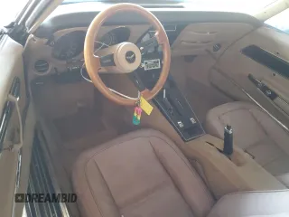1977 Chevrolet Corvette with VIN 1Z37L7S432875, listed as a Copart auction lot 60840505 with 82,053 mi miles and Clean title. Bid and sale history available at DreamBid. Image 8.