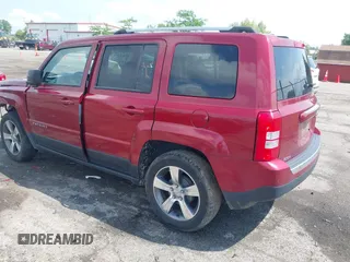 2017 Jeep Patriot High Altitude with VIN 1C4NJPFA6HD132065, listed as a IAAI auction lot 42538955 with 96,675 mi miles and . Bid and sale history available at DreamBid. Image 3.