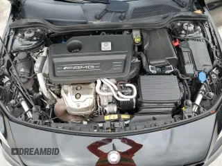 2017 Mercedes-Benz CLA 45 AMG with VIN WDDSJ5CB2HN424882, listed as a Copart auction lot 46393955 with 49,468 mi miles and Salvage Title. Bid and sale history available at DreamBid. Image 11.