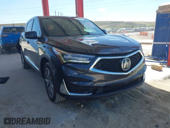 2021 Acura RDX Technology z VIN 5J8TC1H54ML016041, wystawiony jako IAAI lot #41855161 z przebiegiem 33 876 mil mil oraz . Historia ofert i sprzedaży dostępna na DreamBid. Obrazek 1.