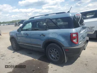 2024 Ford Bronco Sport Big Bend with VIN 3FMCR9B6XRRE20639, listed as a Copart auction lot 65265145 with 1,323 mi miles and Clean title. Bid and sale history available at DreamBid. Image 2.