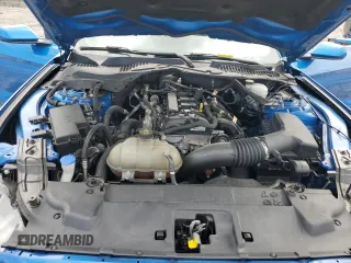 2021 Ford Mustang EcoBoost with VIN 1FATP8UH1M5104857, listed as a Copart auction lot 57152165 with 75,303 mi miles and Salvage title. Bid and sale history available at DreamBid. Image 11.