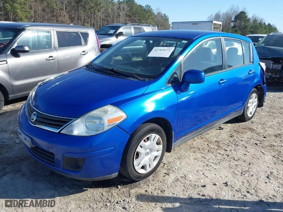 2010 Nissan Versa 1.8 S with VIN 3N1BC1CP4AL403713, listed as a IAAI auction lot 41761672 with 196,792 mi miles. Bid and sale history available at carsss.com. Image 2.