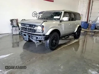 2022 Ford Bronco with VIN 1FMEE5DP5NLB21927, listed as a Copart auction lot 47222775 with 25,099 mi miles and Salvage Title. Bid and sale history available at carsss.com. Image 12.