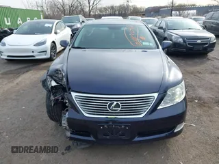 2008 Lexus LS LWB with VIN JTHGL46F785021269, listed as a IAAI auction lot 41882714 with 123,534 mi miles. Bid and sale history available at carsss.com. Image 12.