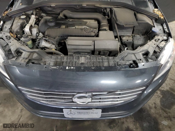 2014 Volvo S60 T5 with VIN YV1612FS7E2277181, listed as a Copart auction lot 48314355 with 103,767 mi miles and Salvage Title. Bid and sale history available at carsss.com. Image 12.