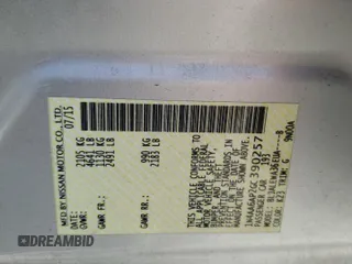 2016 Nissan Maxima SL with VIN 1N4AA6AP2GC390257, listed as a Copart auction lot 60289225 with 149,219 mi miles and Salvage title. Bid and sale history available at DreamBid. Image 13.