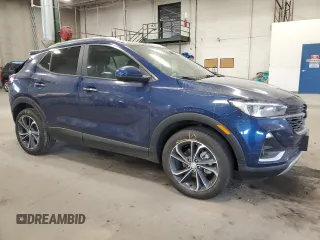 2022 Buick Encore GX Select with VIN KL4MMESL5NB134034, listed as a Copart auction lot 52597855 with 4,820 mi miles and Salvage title. Bid and sale history available at DreamBid. Image 4.