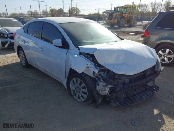 2017 Nissan Sentra SV with VIN 3N1AB7AP2HY267471, listed as a IAAI auction lot 41804459 with 84,481 mi miles. Bid and sale history available at carsss.com. Image 1.