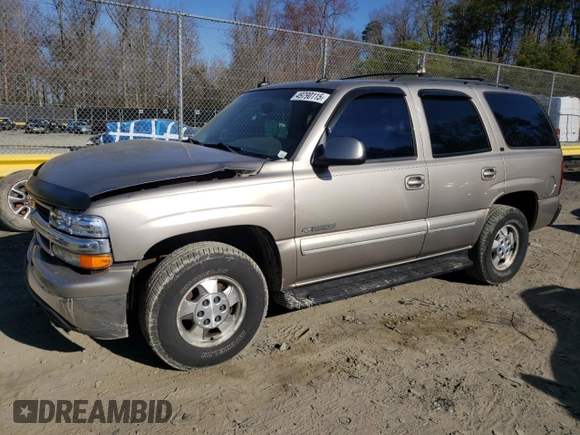 2003 Chevrolet Tahoe LT with VIN 1GNEK13Z83R116540, listed as a Copart auction lot 49790115 with 242,686 mi miles and Non Repairable. Bid and sale history available at carsss.com. Image 1.