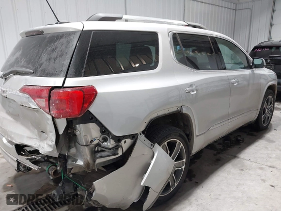 2018 GMC Acadia Denali with VIN 1GKKNXLS4JZ219108, listed as a IAAI auction lot 41617490 with 55,096 mi miles and . Bid and sale history available at DreamBid. Image 4.