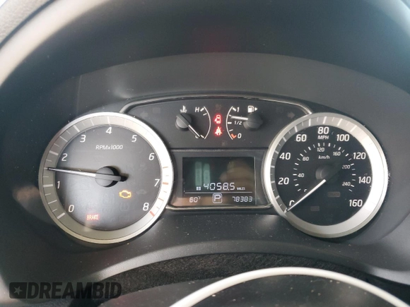 2015 Nissan Sentra SR with VIN 3N1AB7AP1FY223782, listed as a Copart auction lot 54991055 with 78,383 mi miles and Clean Title. Bid and sale history available at DreamBid. Image 9.