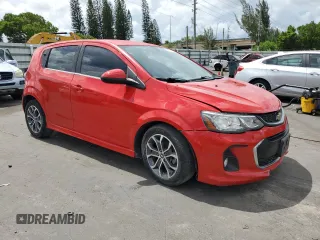 2017 Chevrolet Sonic LT with VIN 1G1JD6SB5H4142044, listed as a Copart auction lot 61571555 with 116,008 mi miles and Salvage title. Bid and sale history available at DreamBid. Image 4.