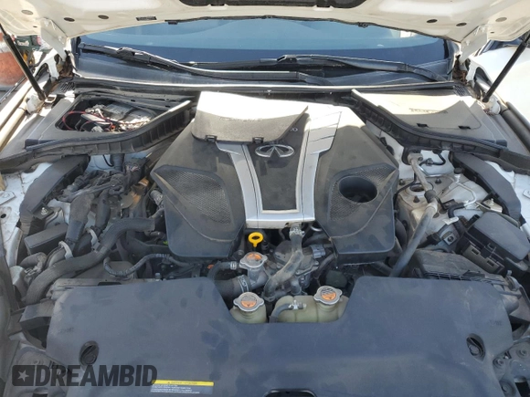 2018 Infiniti Q50 Red Sport 400 with VIN JN1FV7AP3JM461528, listed as a Copart auction lot 54928565 with 91,501 mi miles and Clean Title. Bid and sale history available at DreamBid. Image 11.