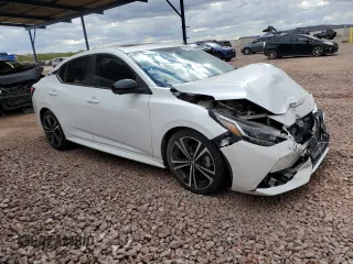 2021 Nissan Sentra SR with VIN 3N1AB8DV3MY322259, listed as a Copart auction lot 48533555 with 64,041 mi miles and Salvage Title. Bid and sale history available at carsss.com. Image 4.