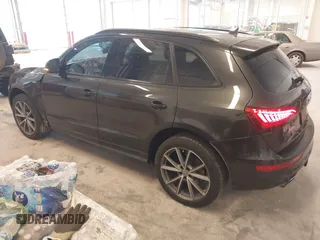 2017 Audi SQ5 Premium Plus with VIN WA1CCAFP5HA041755, listed as a IAAI auction lot 41728825 with 135,512 mi miles. Bid and sale history available at carsss.com. Image 3.