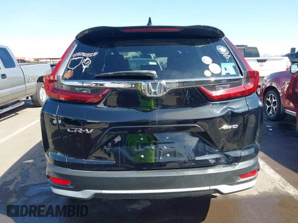 2021 Honda CR-V EX with VIN 5J6RW2H58ML001395, listed as a IAAI auction lot 41998269 with 64,860 mi miles. Bid and sale history available at carsss.com. Image 16.