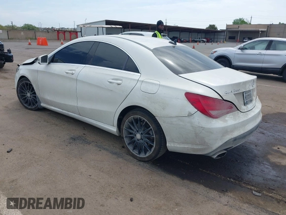 2014 Mercedes-Benz CLA 250 with VIN WDDSJ4GB0EN136231, listed as a IAAI auction lot 42046182 with 94,729 mi miles and . Bid and sale history available at DreamBid. Image 3.