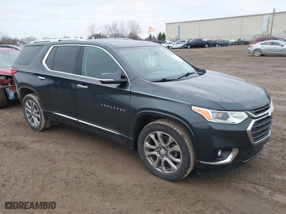 2019 Chevrolet Traverse Premier with VIN 1GNEVKKW7KJ252062, listed as a IAAI auction lot 41099931 with 149,492 mi miles. Bid and sale history available at carsss.com. Image 1.