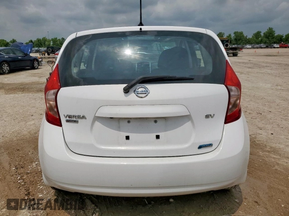 2016 Nissan Note S с VIN 3N1CE2CP9GL367577, выставлен на аукционе Copart как лот 59546535 с пробегом 54 705 миль миль и Списание • Salvage title. История ставок и продаж доступна на DreamBid. Изображение 6.