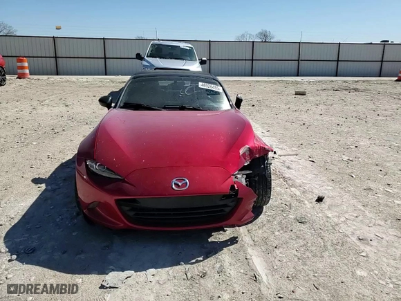2016 Mazda MX-5 Miata Club with VIN JM1NDAC77G0114385, listed as a Copart auction lot 46926455 with 101,855 mi miles and Salvage Title. Bid and sale history available at carsss.com. Image 10.