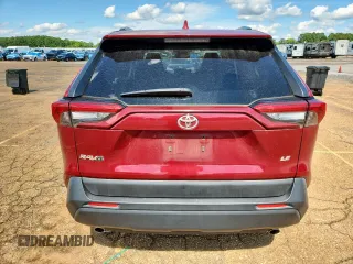 2019 Toyota RAV4 LE with VIN JTMH1RFV0KD517317, listed as a Copart auction lot 60217455 with 57,860 mi miles and Salvage title. Bid and sale history available at DreamBid. Image 6.