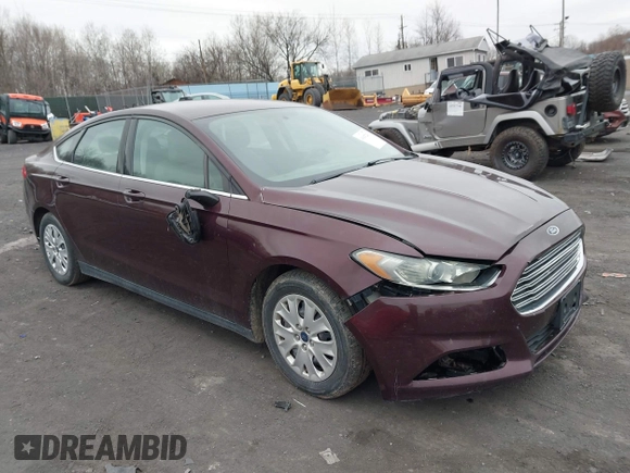 2013 Ford Fusion S with VIN 3FA6P0G71DR244034, listed as a IAAI auction lot 41947243 with 169,095 mi miles. Bid and sale history available at carsss.com. Image 1.