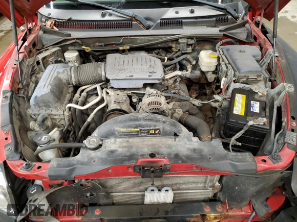 2005 Dodge Dakota SLT with VIN 1D7HW42N25S102256, listed as a Copart auction lot 84477674 with 160,804 mi miles and Salvage title. Bid and sale history available at DreamBid. Image 11.