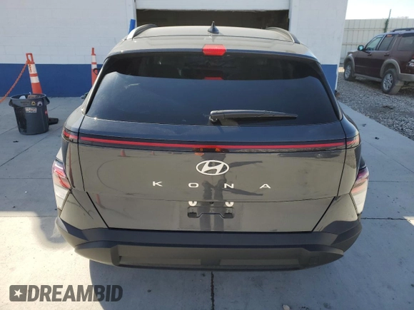 2024 Hyundai Kona SEL with VIN KM8HB3AB0RU180791, listed as a Copart auction lot 48873045 with Not provided miles and Salvage title. Bid and sale history available at DreamBid. Image 6.