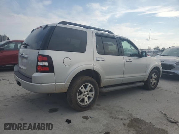 2010 Ford Explorer XLT with VIN 1FMEU6DE5AUA17899, listed as a Copart auction lot 46700275 with 117,460 mi miles and Salvage title. Bid and sale history available at DreamBid. Image 3.