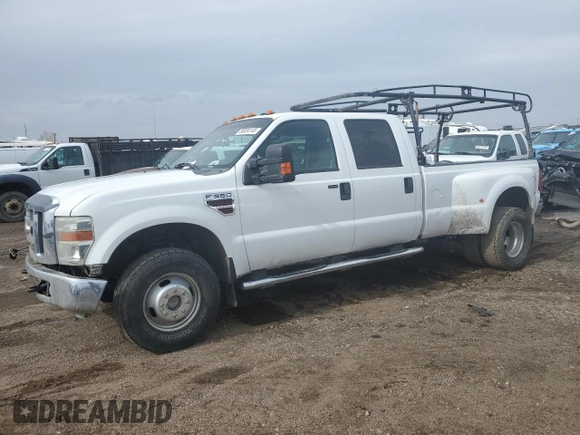 2008 Ford F-350 XL z VIN 1FTWW33R58EA97263, wystawiony jako Copart lot #50834145 z przebiegiem 286 706 mil mil oraz Szkoda całkowita • Salvage title. Historia ofert i sprzedaży dostępna na DreamBid. Obrazek 1.