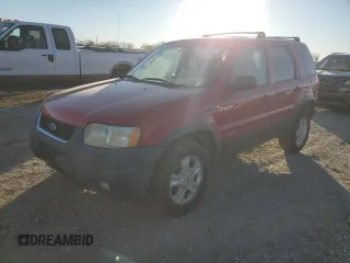 2002 Ford Escape XLT Choice with VIN 1FMYU04132KD98186, listed as a Copart auction lot 81810454 with 163,117 mi miles and Clean Title. Bid and sale history available at carsss.com. Image 1.