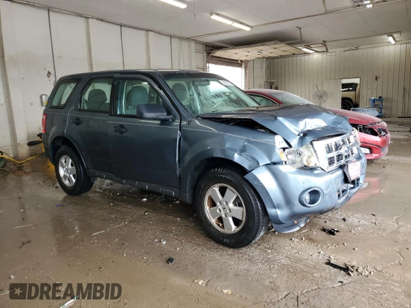 2012 Ford Escape XLS with VIN 1FMCU0C71CKA64501, listed as a Copart auction lot 59606245 with 112,112 mi miles and Salvage title. Bid and sale history available at DreamBid. Image 4.