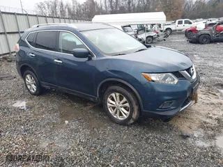 2016 Nissan Rogue S with VIN JN8AT2MV1GW150966, listed as a IAAI auction lot 41440102 with 155,068 mi miles. Bid and sale history available at carsss.com. Image 1.