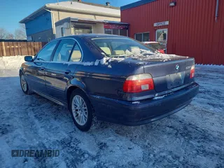 2002 BMW 5 Series 530iA with VIN WBADT63462CH94756, listed as a Copart auction lot 89168185 with 227,360 mi miles and Clean Title. Bid and sale history available at carsss.com. Image 3.